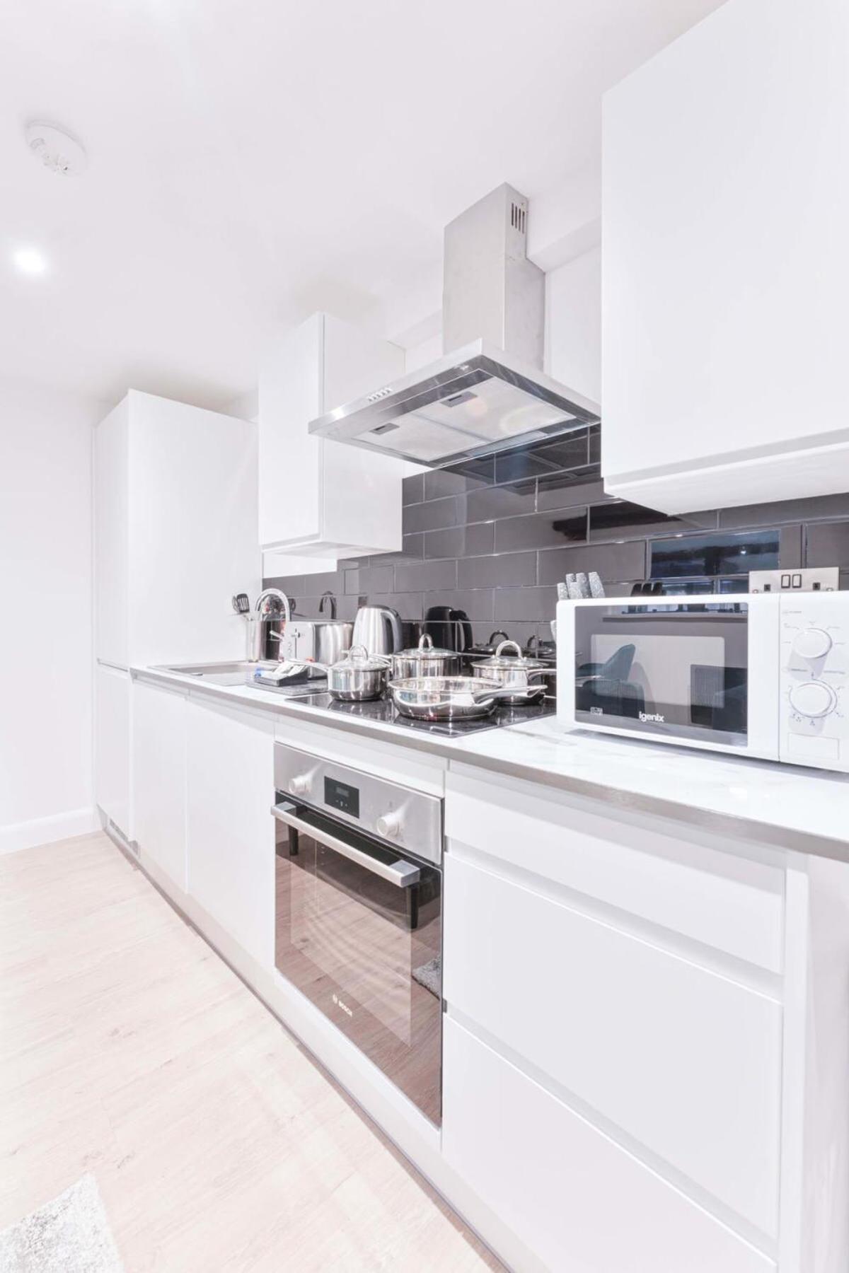 Modern 1 Bed Apartment In Burton-On-Trent 외부 사진